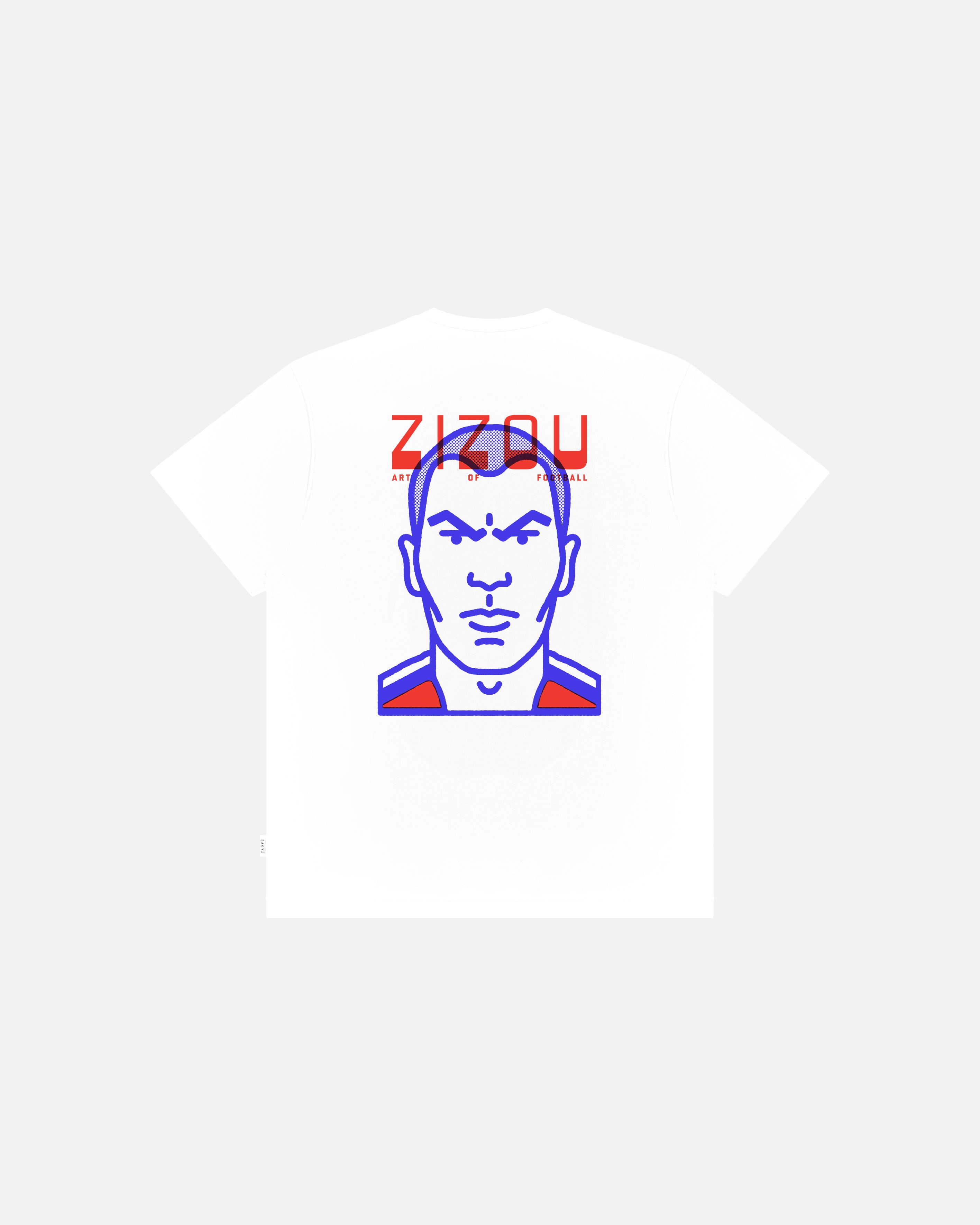 ART OF Football Zizou Tee | AOF White Graphic T-shirt