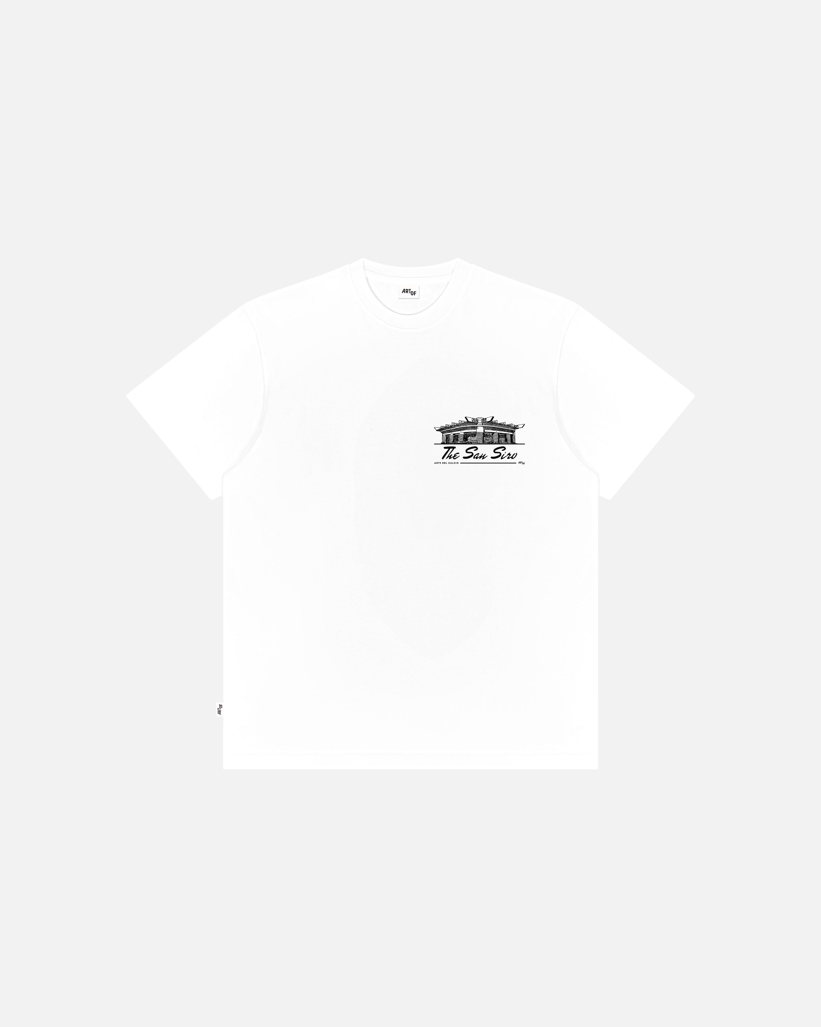 ART OF San Siro Tee | AC Inter Milan White Graphic Football T-shirt