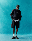 ART OF x Everton Goodison Crest Navy Sweat | EFC Football Merch