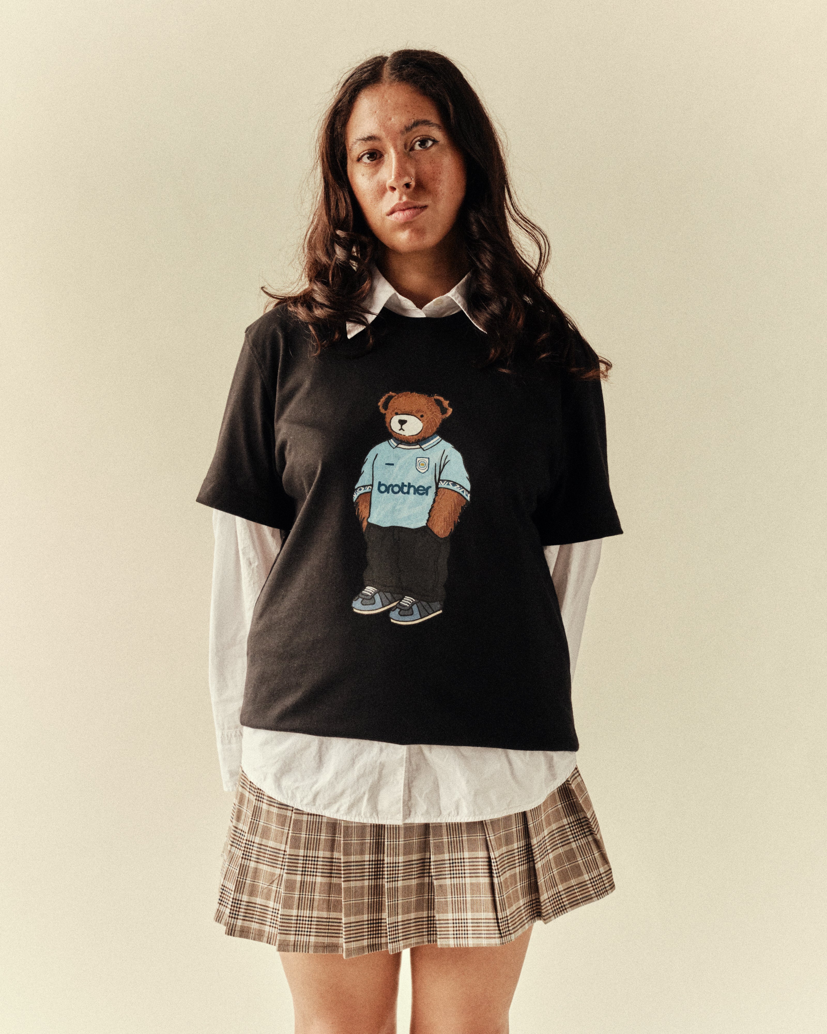 ART OF x City Home Pickles Tee | MCFC Black Graphic Football T-shirt