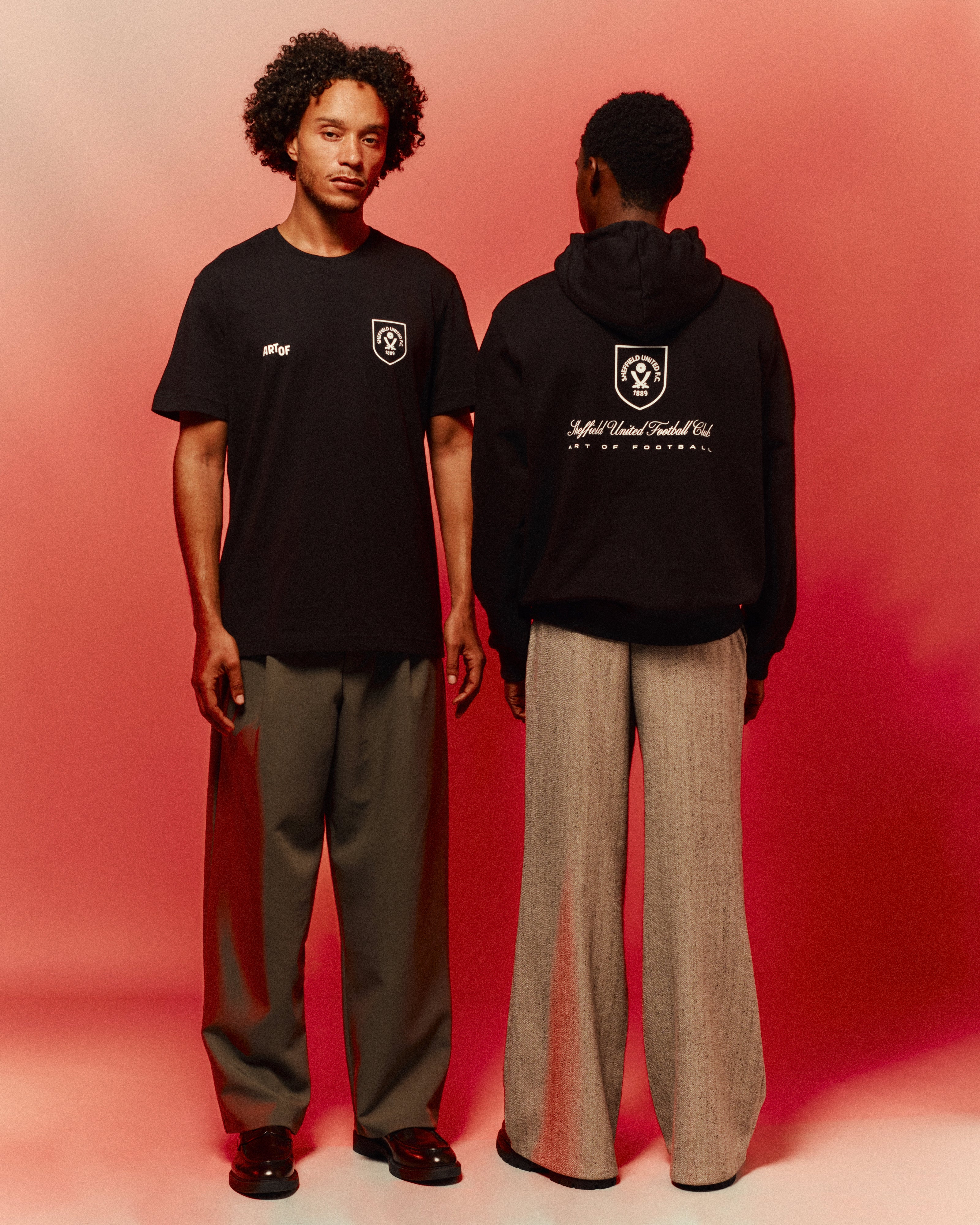 ART OF x Sheffield United Heritage Hoodie | SUFC Black Football Sweat