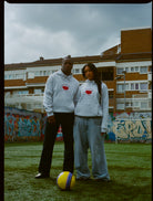 ART OF LFC Stadium Hoodie | Grey Embroidered Football Sweat