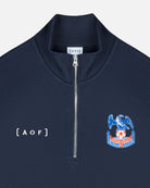 ART OF x Crystal Palace 90s Navy Quarter Zip Sweat | Football Merch