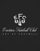 ART OF x Everton Heritage Hoodie | EFC Black Printed Football Sweat