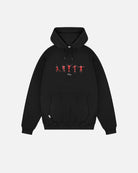 ART OF x LFC Embroidered Icons Black Hoodie | Football Sweat