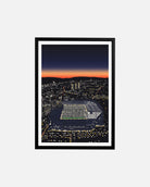 ART OF Toon Under The Lights Framed Print | NUFC Football Wall Art