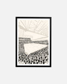 ART OF Toon 12th Man Framed Print | NUFC Football Wall Art