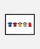 ART OF AFC Classics Framed Print | Football Wall Art
