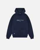 ART OF Leicester Embroidered Classics Navy Hoodie | Football Sweat