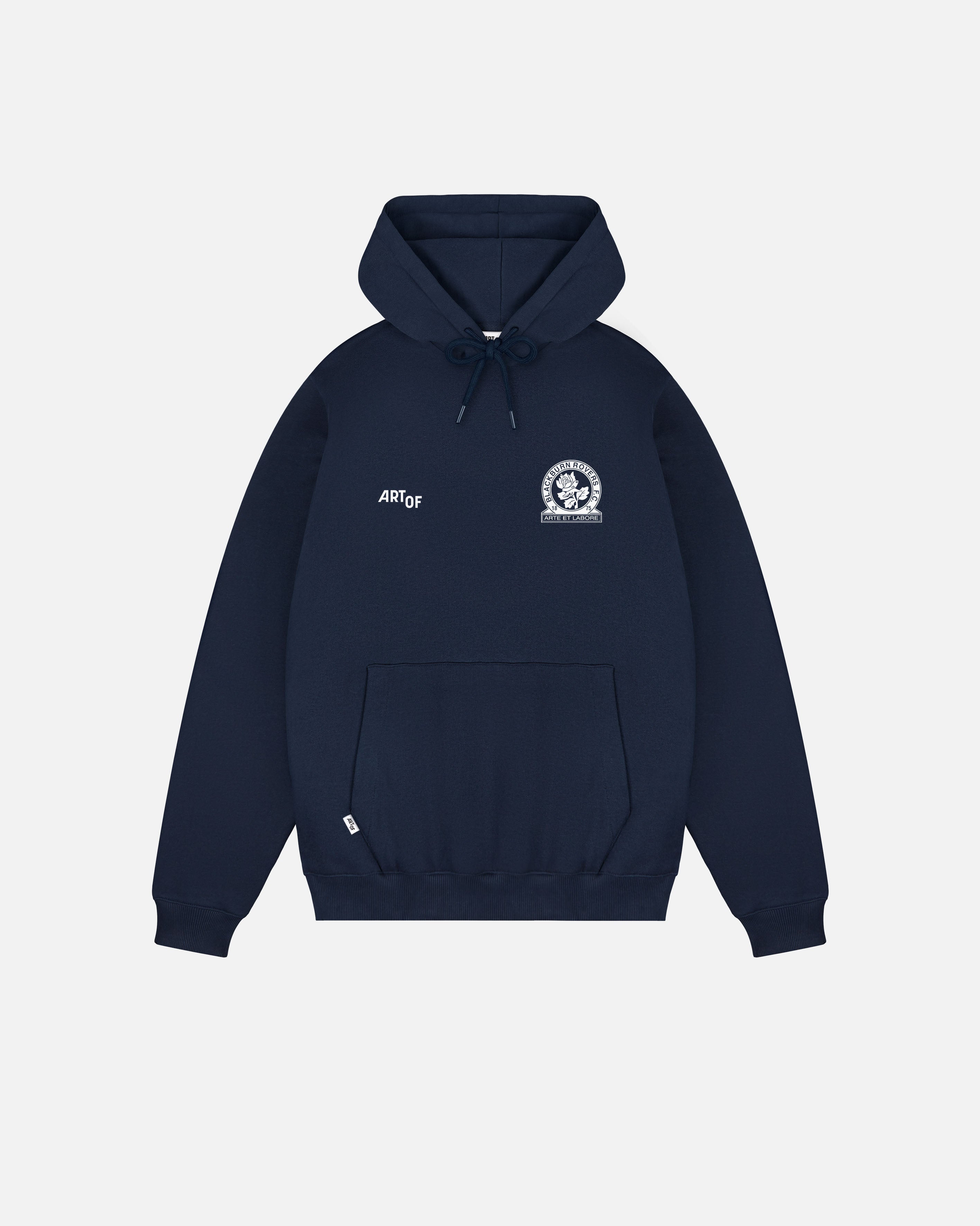 ART OF x Blackburn Heritage Hoodie | BRFC Navy Printed Football Sweat