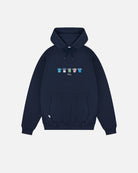 ART OF x MCFC Embroidered Classics Navy Hoodie | City Football Sweat