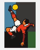 ART OF United Wazza Framed Print | MUFC Football Wall Art