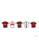 ART OF AC Classics Framed Print | Italian Football Wall Art