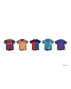 ART OF Barcelona Classics Framed Print | Spanish Football Wall Art
