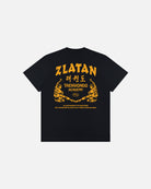ART OF Zlatan Tee | MUFC Black Graphic Football T-shirt