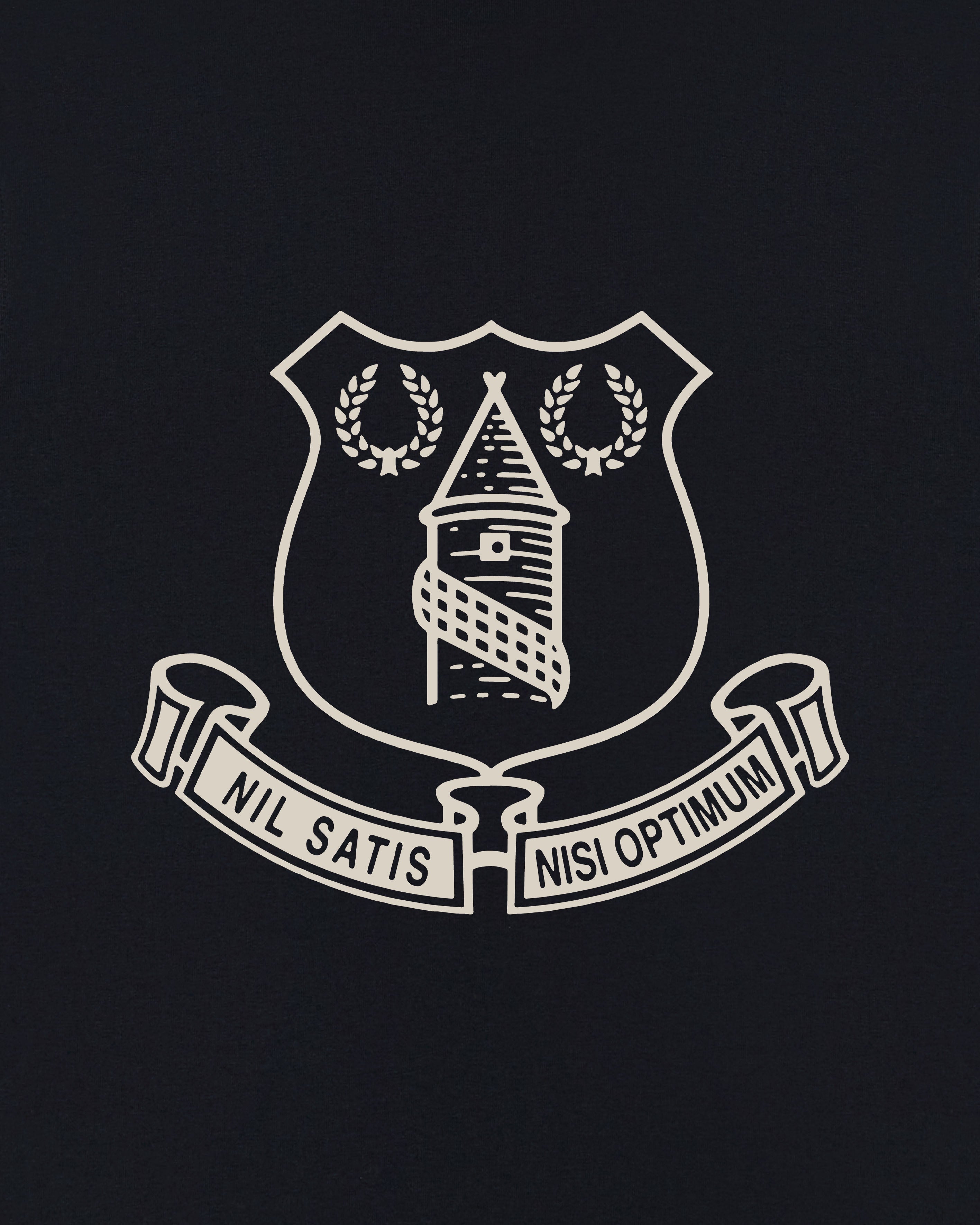 ART OF x Everton Crest Tee | EFC White Graphic Football T-shirt