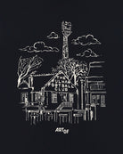 ART OF x Fulham Cottage Pavilion Tee | FFC Black Football T-shirt