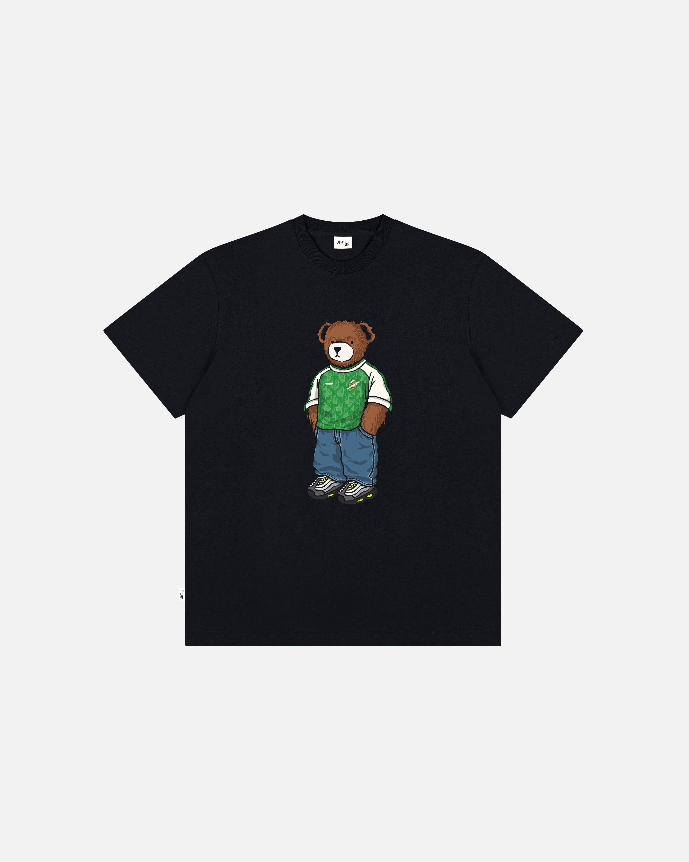 ART OF x Hibernian Home Pickles | HFC Black Graphic Football T-shirt