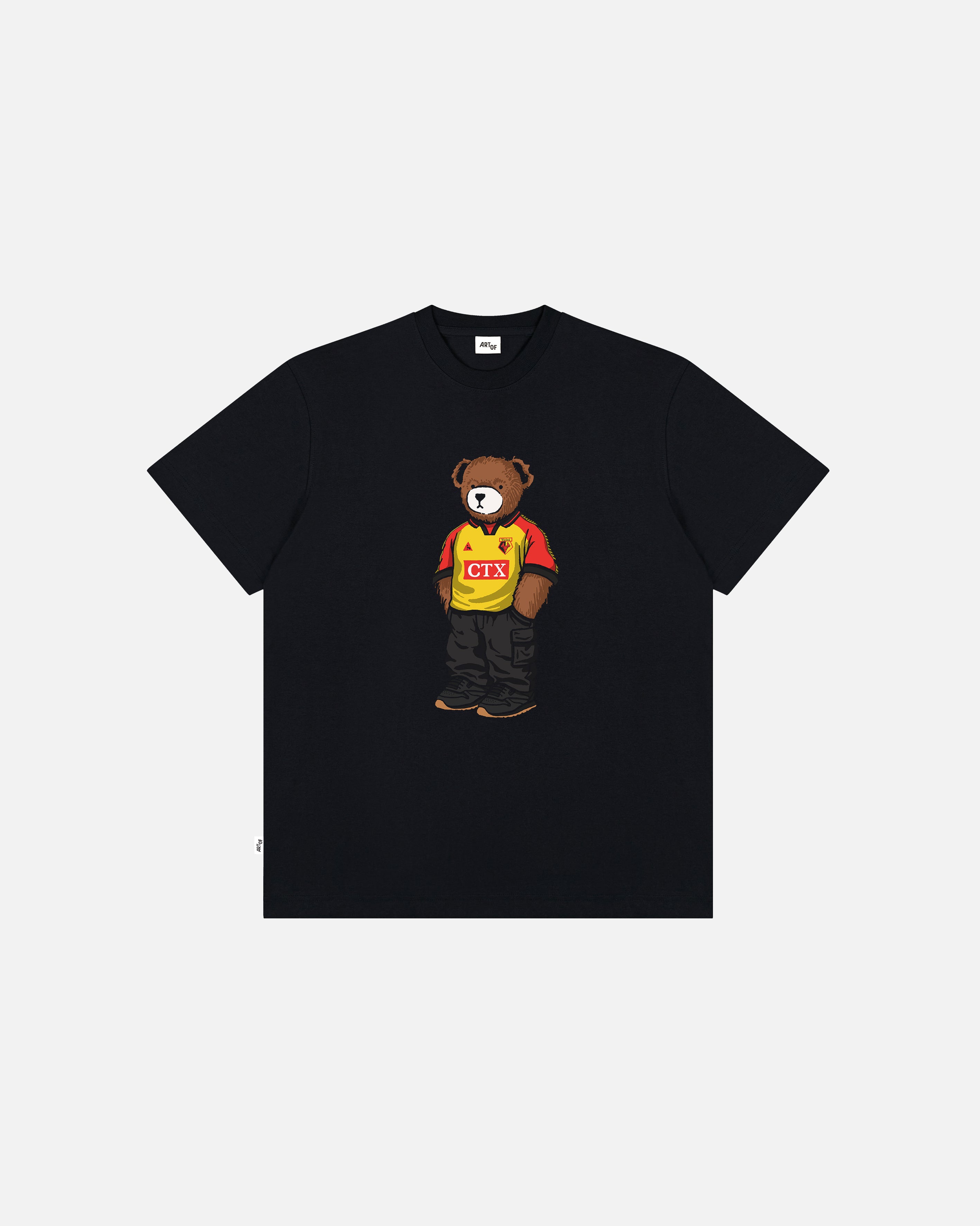 ART OF x Watford Home Pickles Tee | WFC Black Graphic Football T-shirt