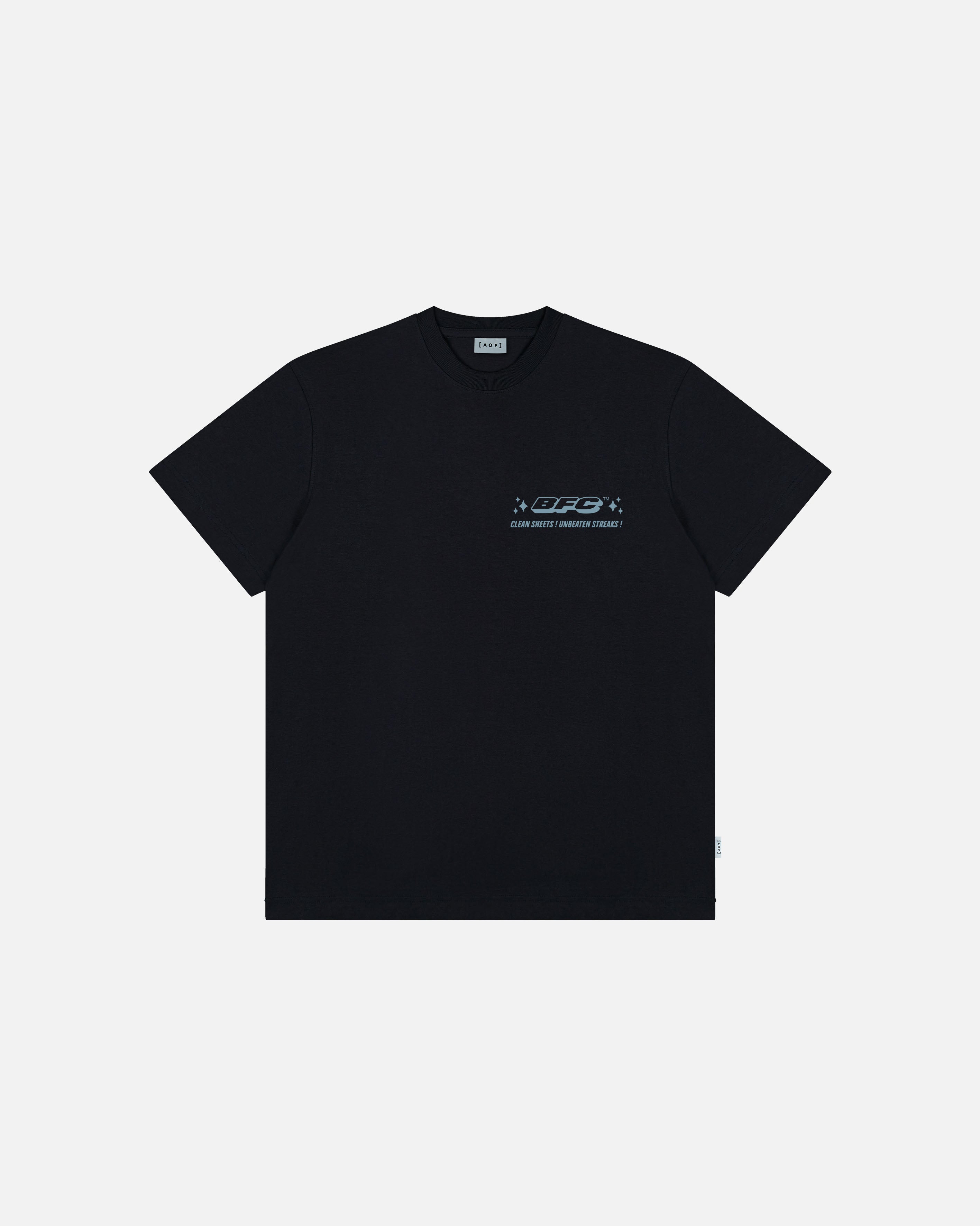 ART OF Burnley Clean Sheets, Unbeaten Streaks | Black Football T-shirt
