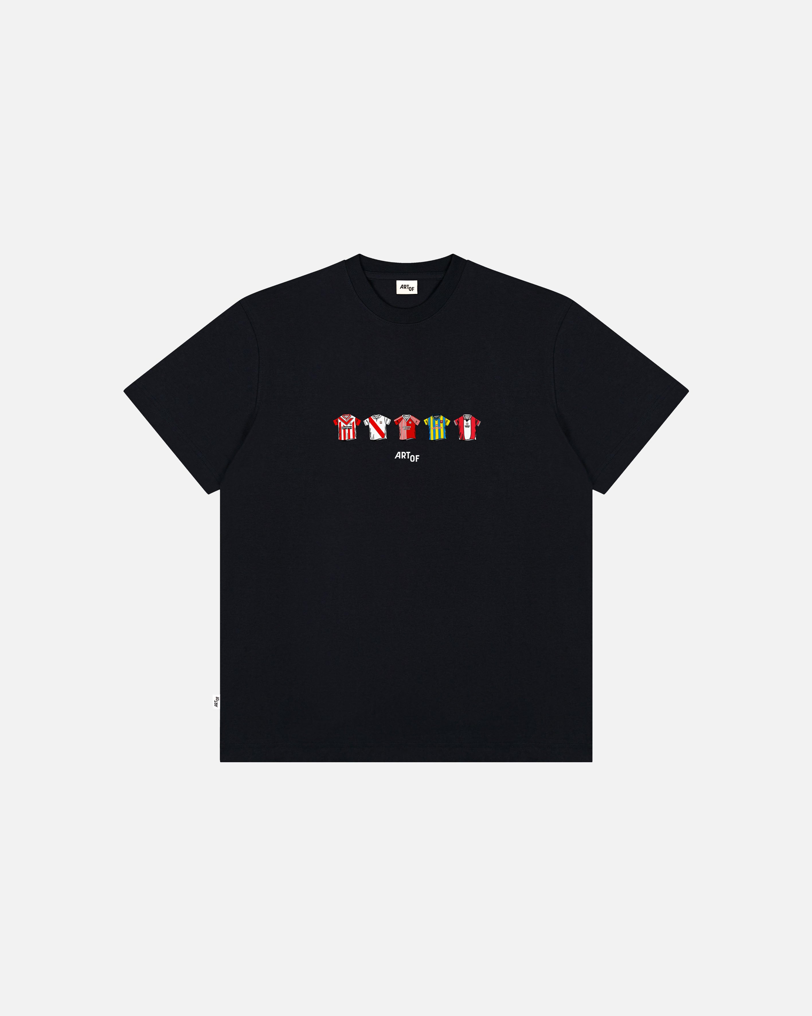 ART OF x Southampton Classics Tee | Black Graphic Football T-shirt