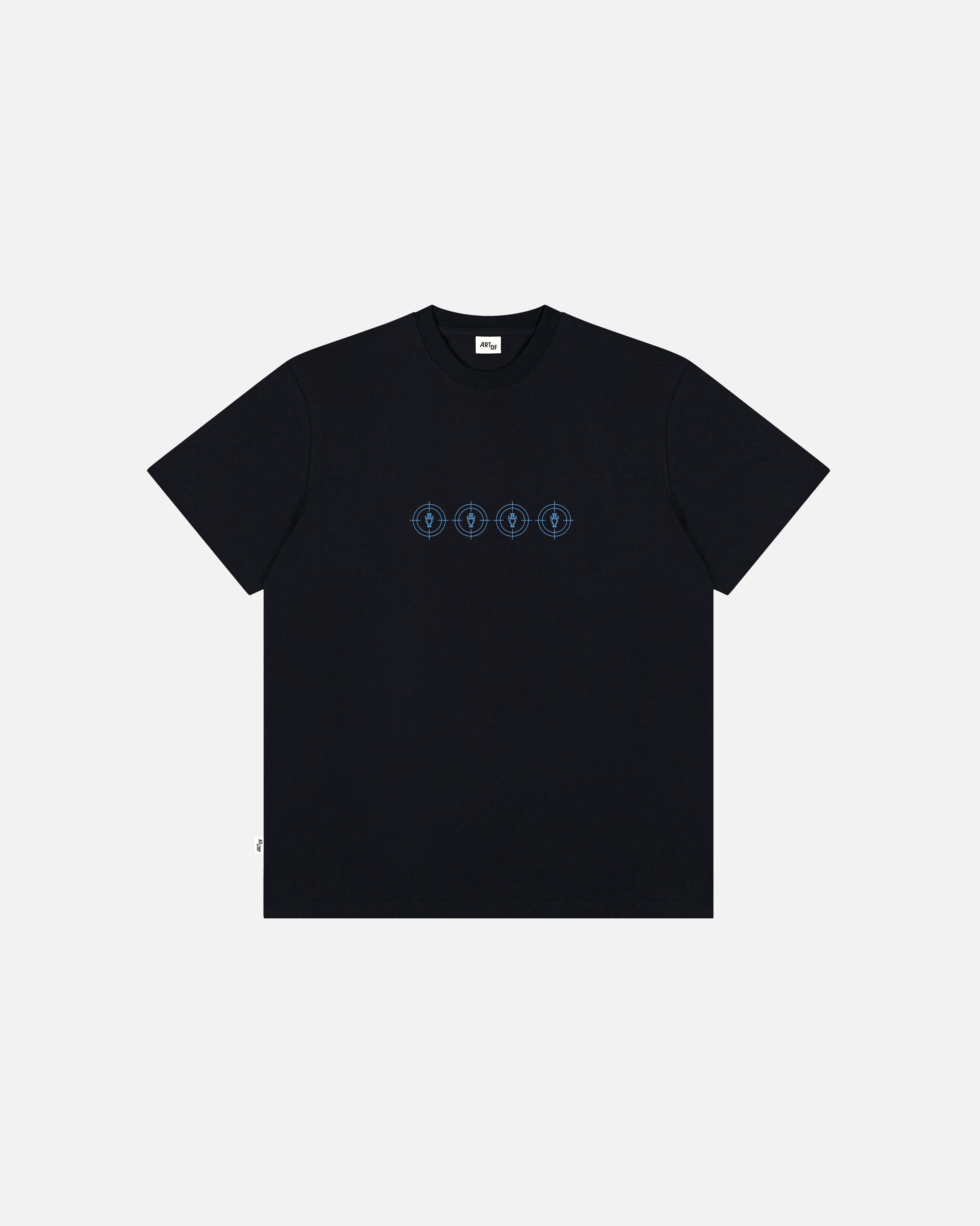 ART OF MCFC FOUR Tee | City Black Graphic Football T-shirt