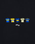 ART OF Boca Printed Classics Tee | Black Graphic Football T-shirt