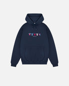ART OF x Burnley Embroidered Classics Navy Hoodie | BFC Football Sweat