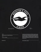 ART OF Brighton Exhibition Tee | BHAFC Black Graphic Football T-shirt