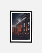 ART OF x Rangers Ibrox by Night Framed Print | RFC Football Wall Art