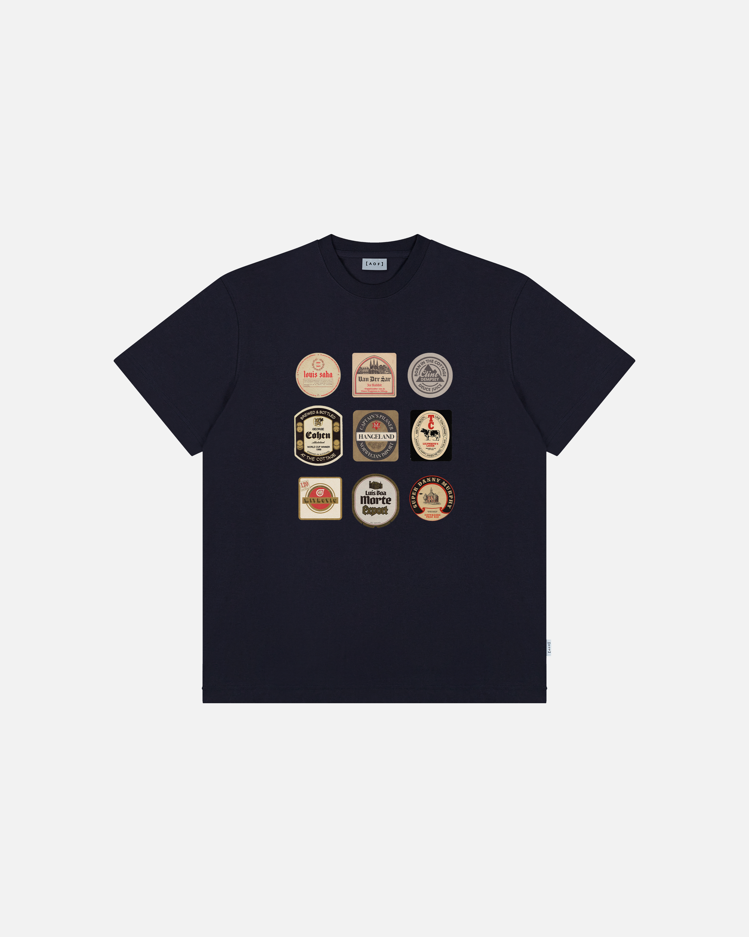 ART OF x Fulham Brewed At The Cottage Tee | FFC Black Football T-shirt