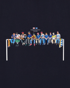 ART OF Tartan Invasion Tee | Scotland Navy Graphic Football T-shirt