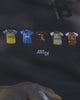 ART OF x AFC Embroidered Classics Black Hoodie | Football Sweat