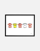 ART OF x Sunderland Classics Framed Print | SAFC Football Art