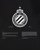 ART OF x Club Brugge Exhibition Tee | Black Graphic Football T-shirt