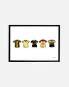 ART OF x Watford Classics Framed Print | WFC Football Wall Art