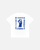 ART OF CFCW The Blue Woman Tee | White Graphic Football T-shirt