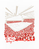 ART OF x Forest 12th Man Tee | NFFC White Graphic Football T-shirt