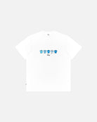ART OF Napoli Printed Classics Tee | White Graphic Football T-shirt