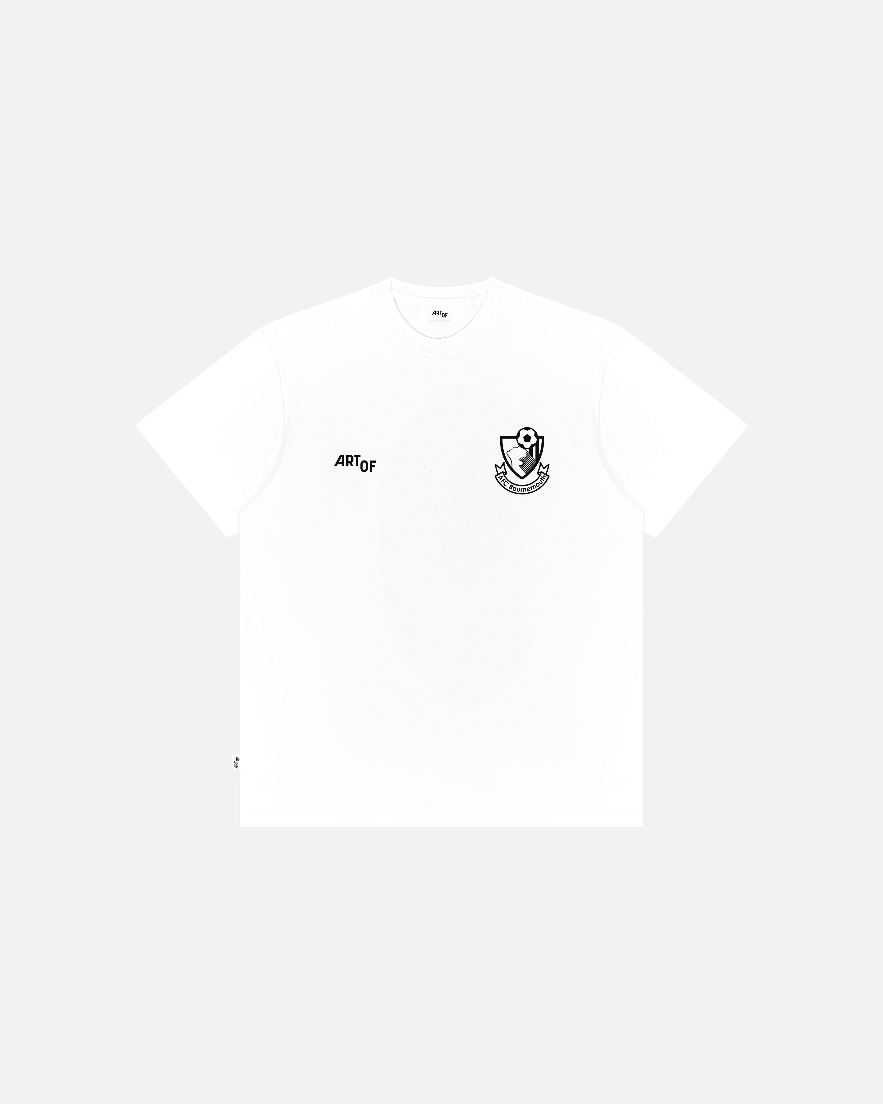 ART OF x Bournemouth Heritage Tee | AFCB White Football T-shirt