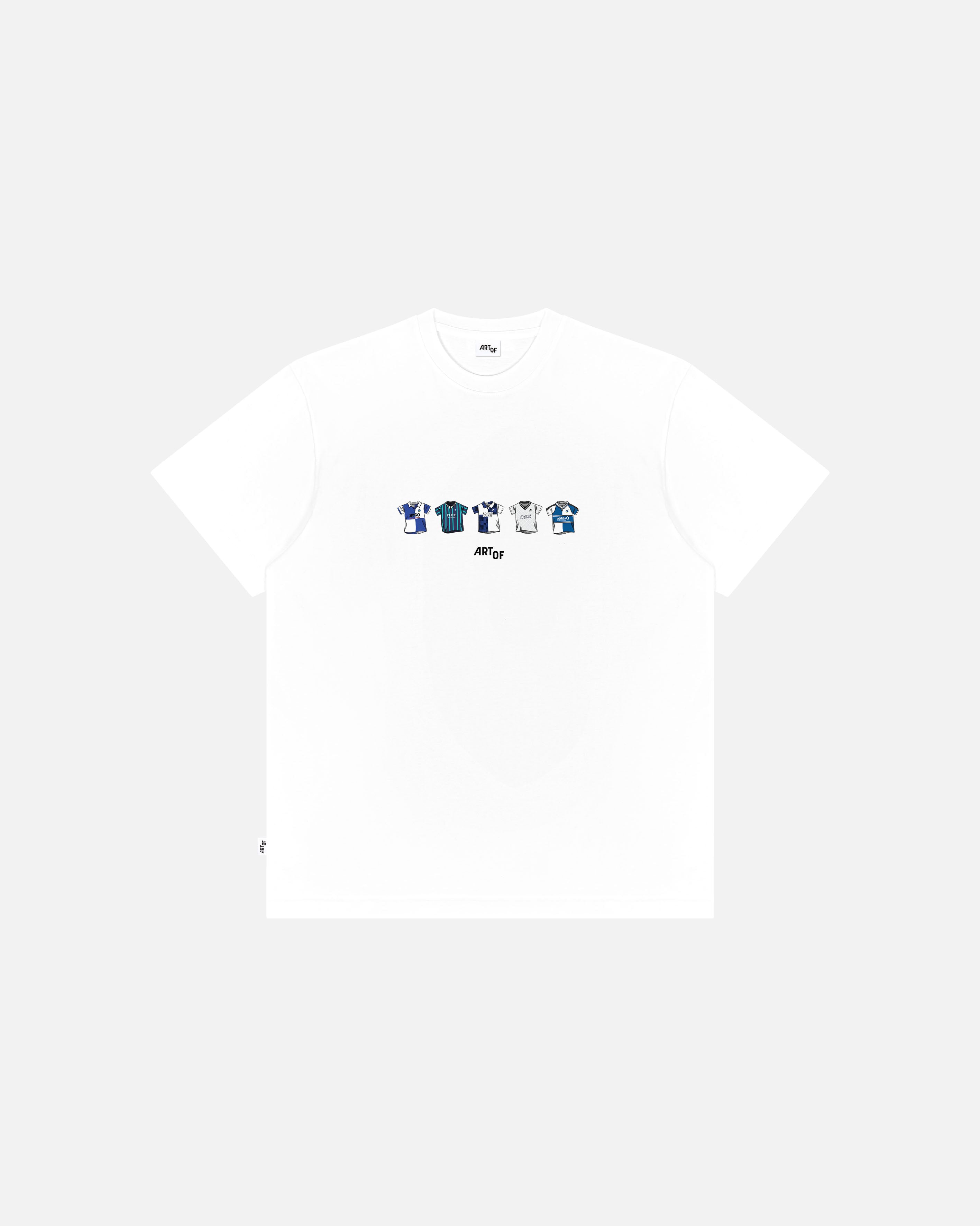 ART OF x Bristol Rovers Classics Tee | White Graphic Football T-shirt