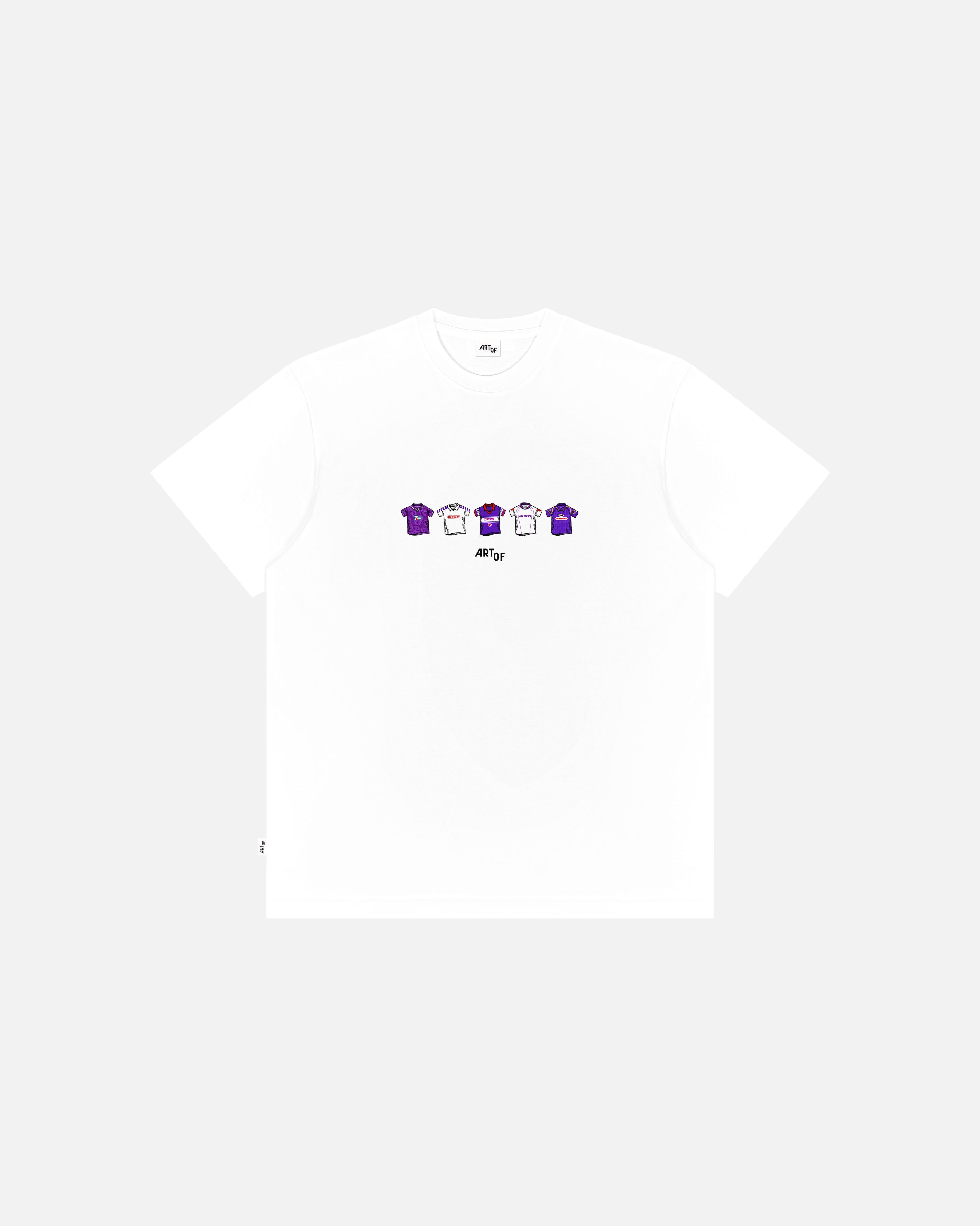 ART OF Fiorentina Classics Tee | White Graphic Football T-shirt