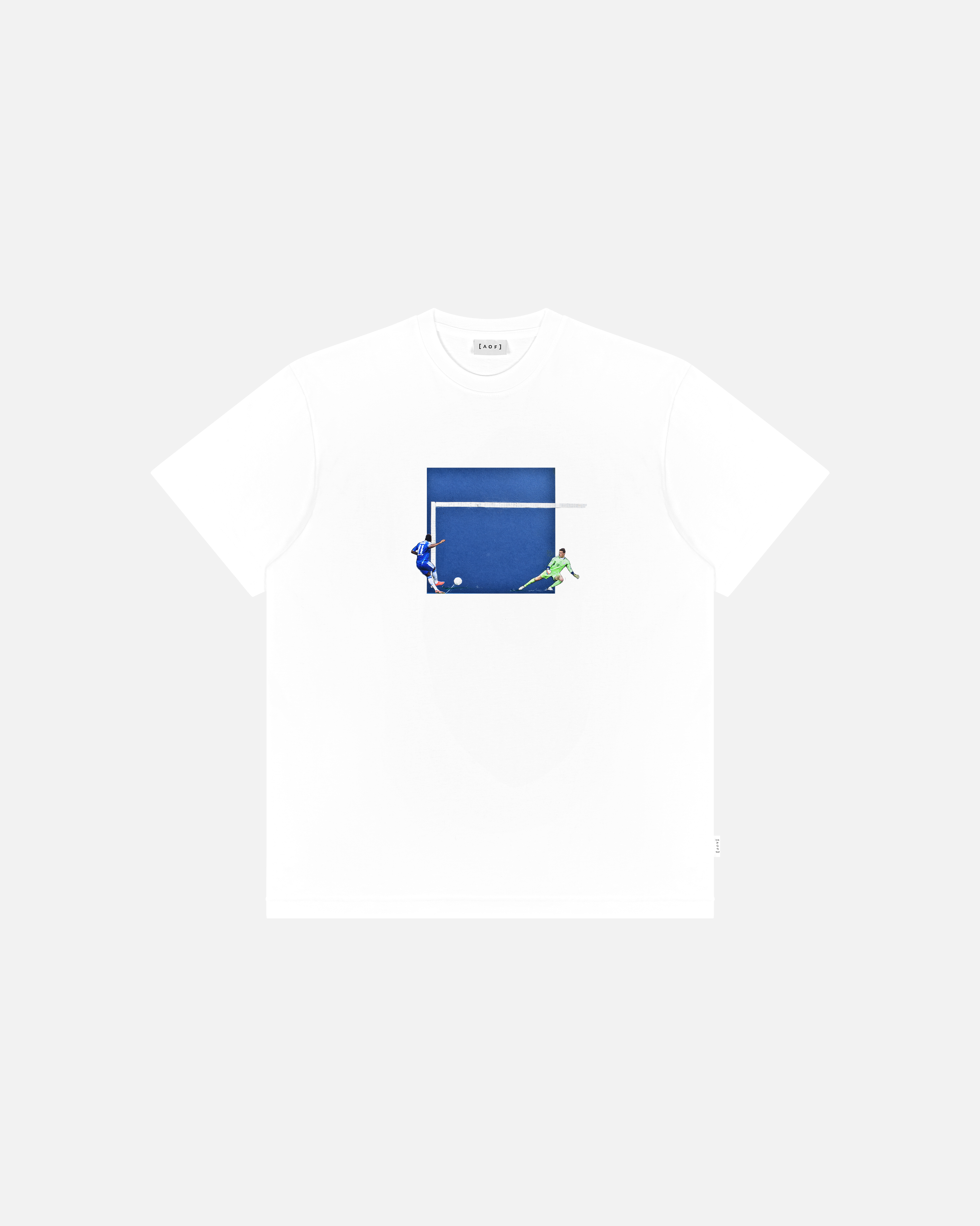 ART OF He's Done it! Tee | CFC White Graphic Football T-shirt