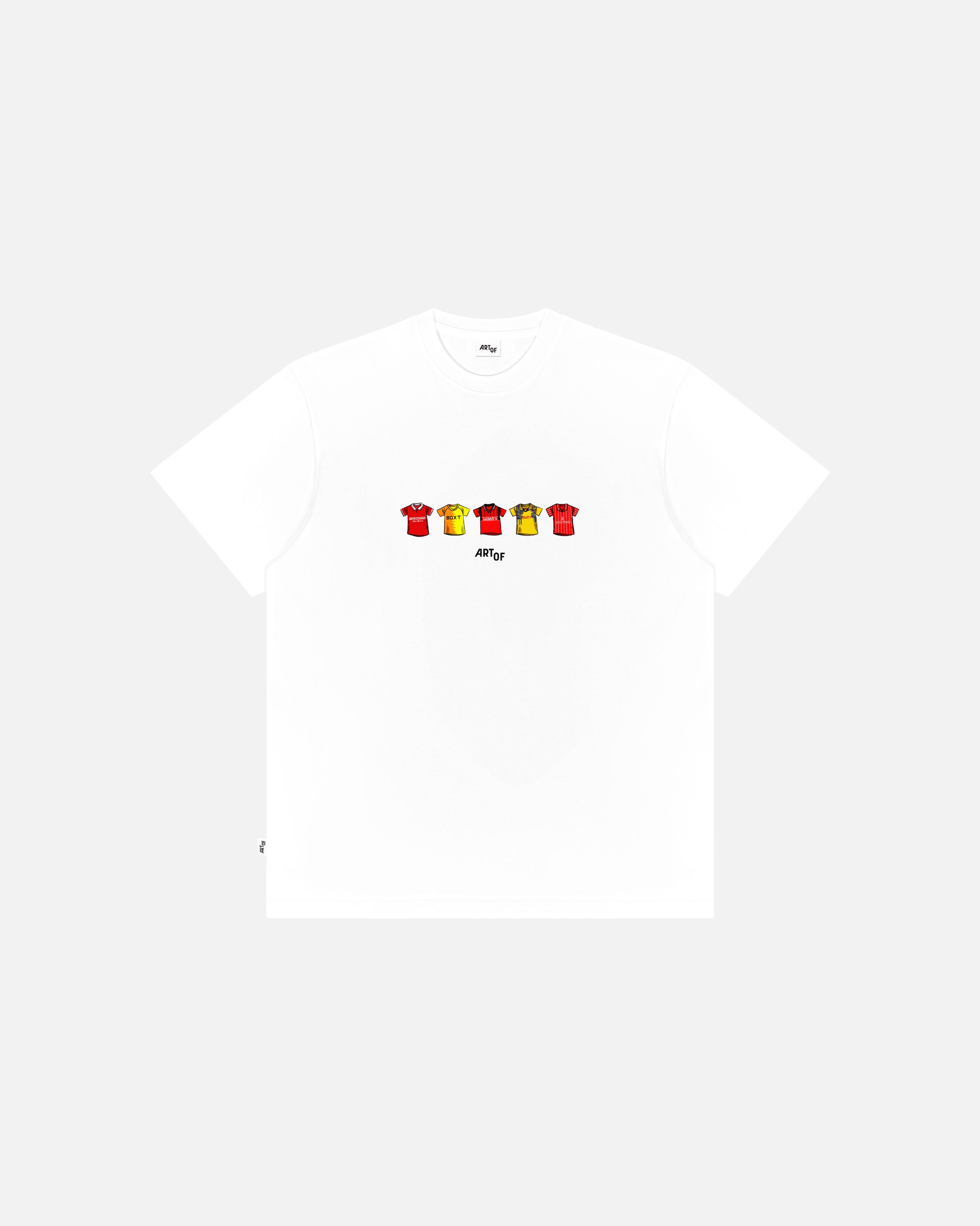 ART OF x Forest Classics Tee | NFFC White Graphic Football T-shirt