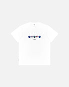 ART OF Scotland Printed Classics Tee | White Graphic Football T-shirt