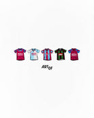 ART OF AVFC Printed Classics Tee | Aston Villa White Football T-shirt