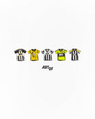 ART OF Notts County Classics Tee | NCFC White Graphic Football T-shirt