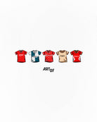 ART OF LFC Printed Classics Tee | White Graphic Football T-shirt