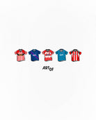 ART OF Sheffield United Classics | SUFC White Graphic Football T-shirt